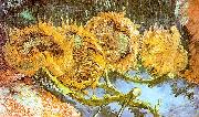 Vincent Van Gogh Four Cut Sunflowers china oil painting artist